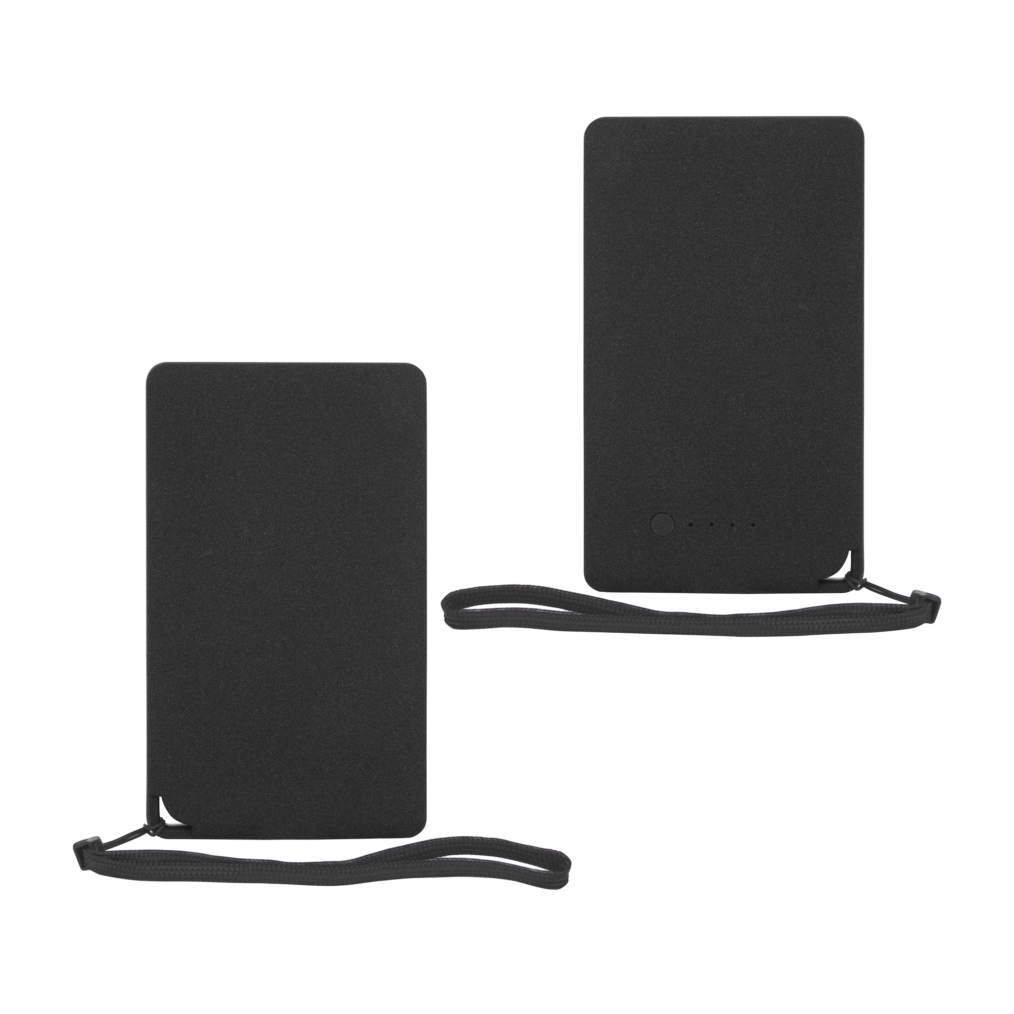 Зарядное устройство "Камень" с покрытием soft grip, 4000 mAh в подарочной коробке, черный