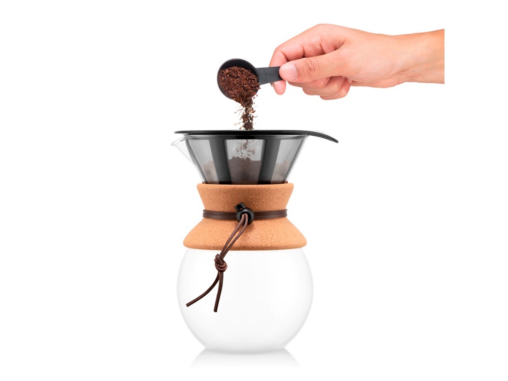 Кофеварка POUR OVER, 1 л с логотипом  | Print Logo