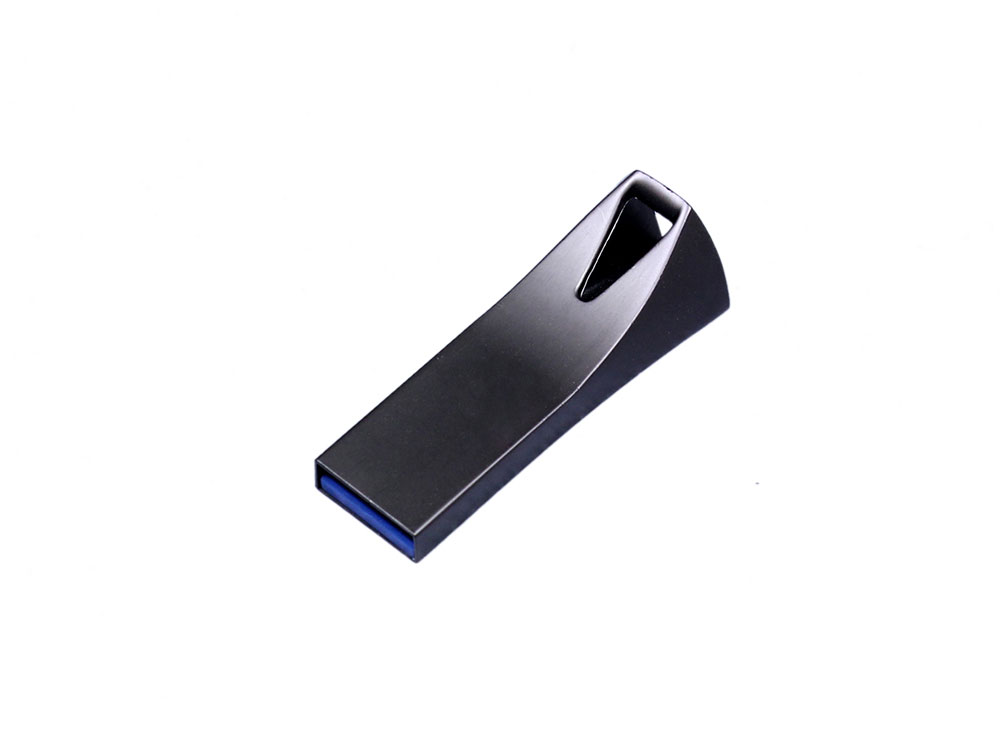 USB 2.0- флешка на 64 Гб компактная с мини чипом и отверстием с логотипом  | Print Logo
