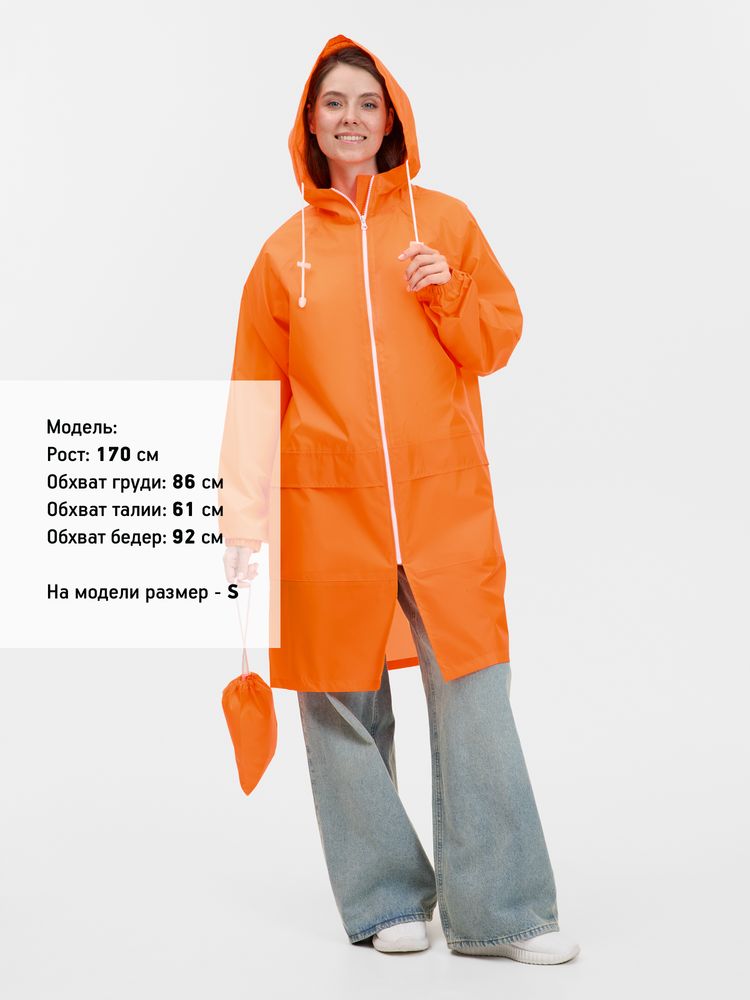 Дождевик Rainman Zip Pro оранжевый неон, размер XL