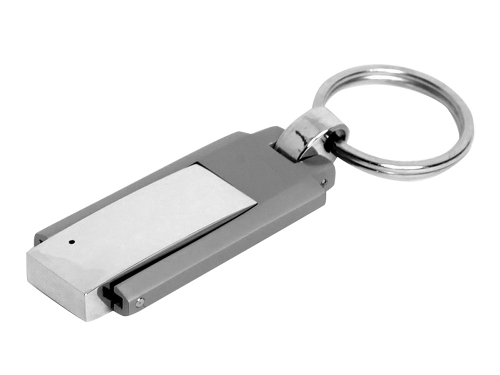 USB 2.0- флешка на 32 Гб в виде массивного брелока с логотипом  | Print Logo