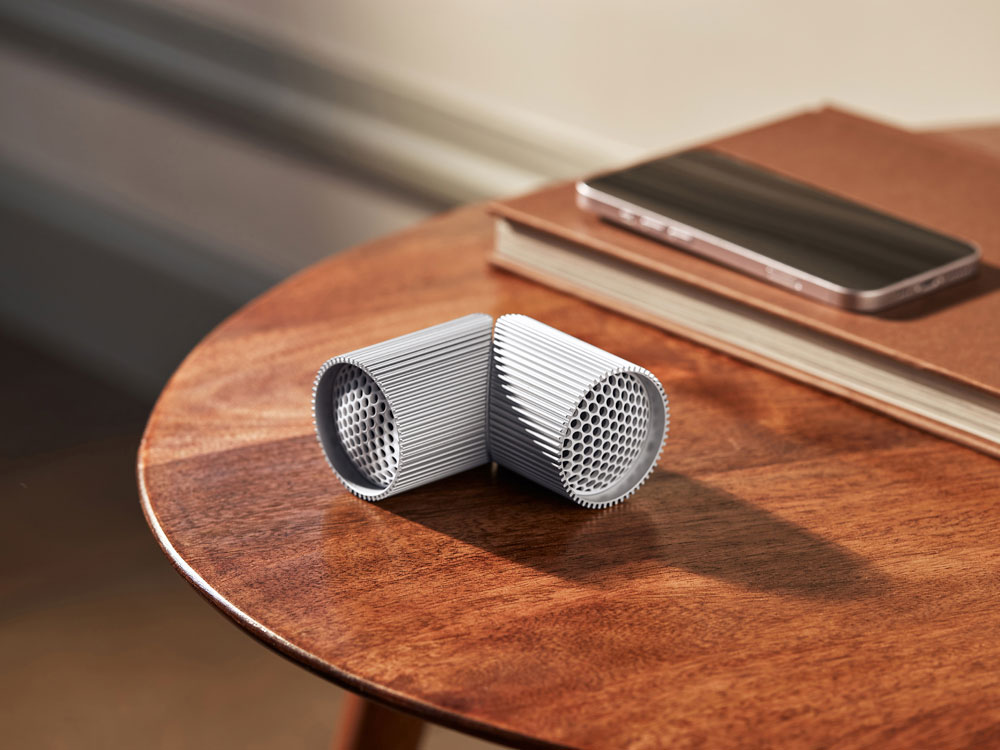 Беспроводная колонка Ray Speaker, серебристый