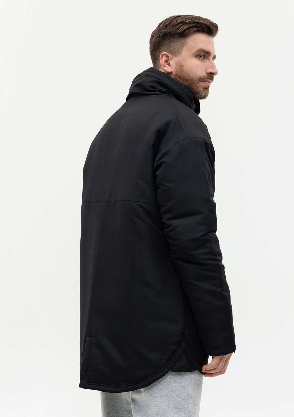 Куртка утепленная мужская STAN, 180,73, Чёрный,  (20)  (52/XL)