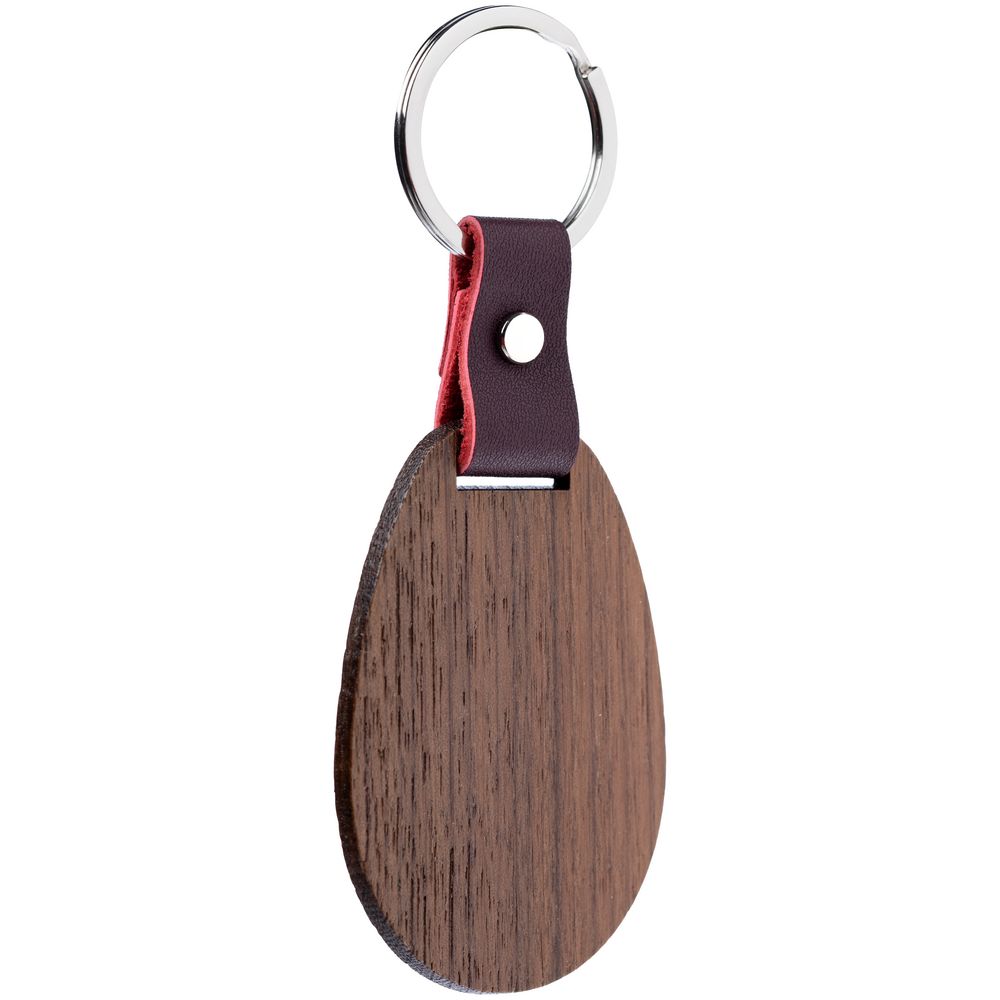 Брелок Wood Drop с логотипом  | Print Logo