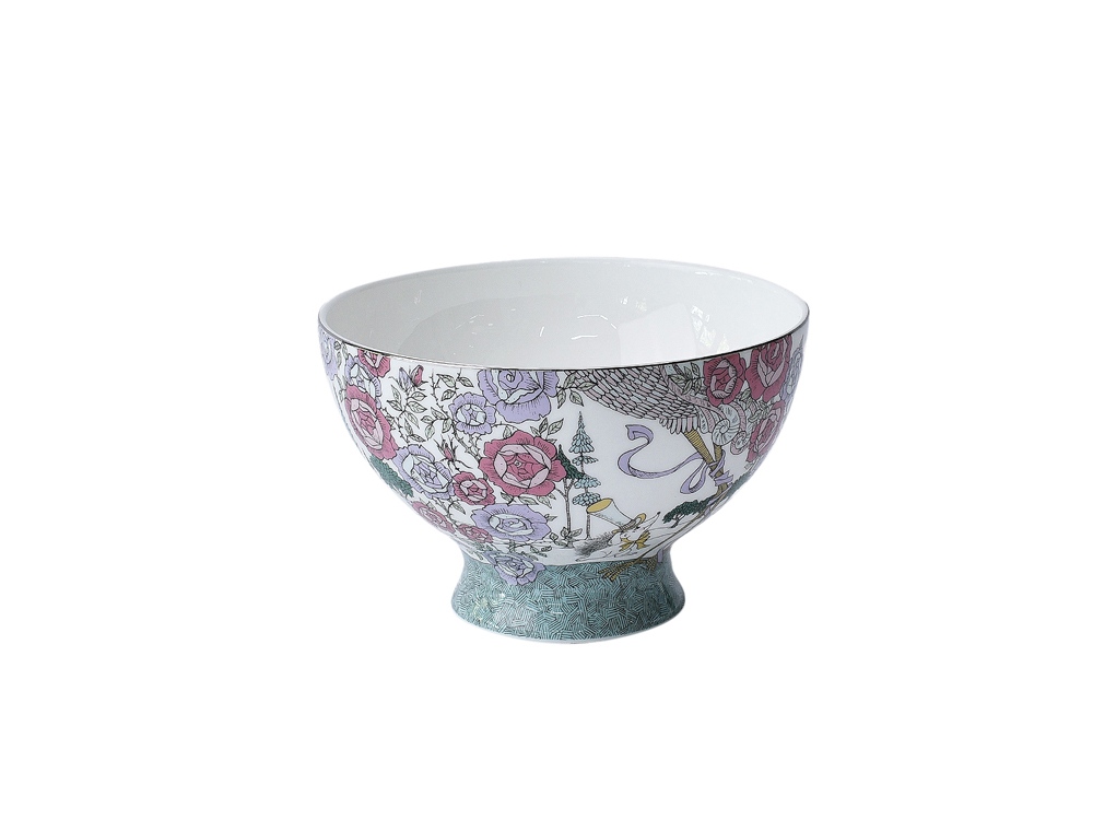 Миска BOWL ALICE с логотипом Valerie Concept | Print Logo
