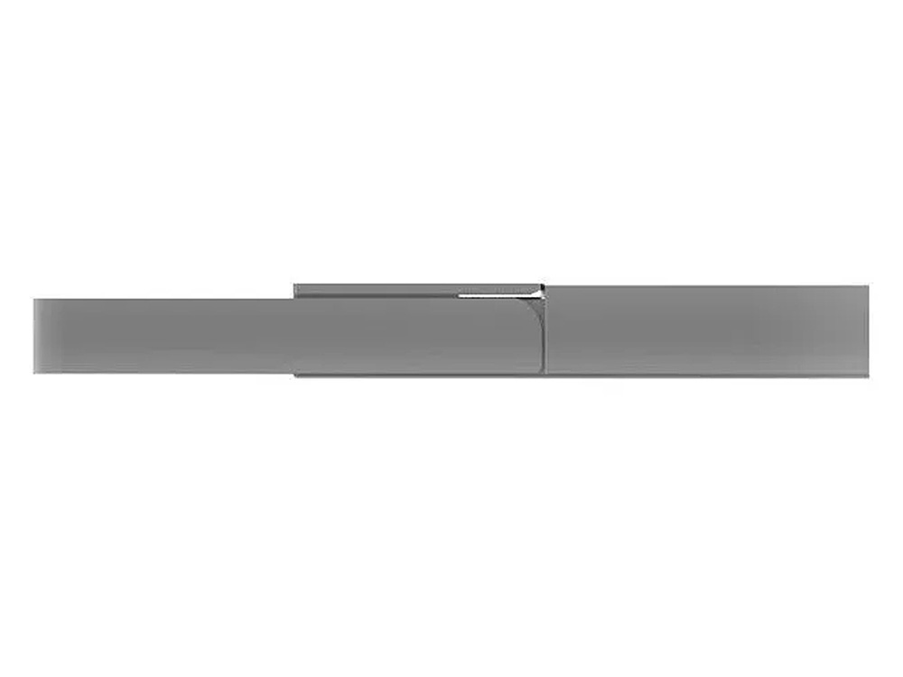 USB 3.0-флешка на 128 Гб с разъемами USB-A и Type-C, серебристый