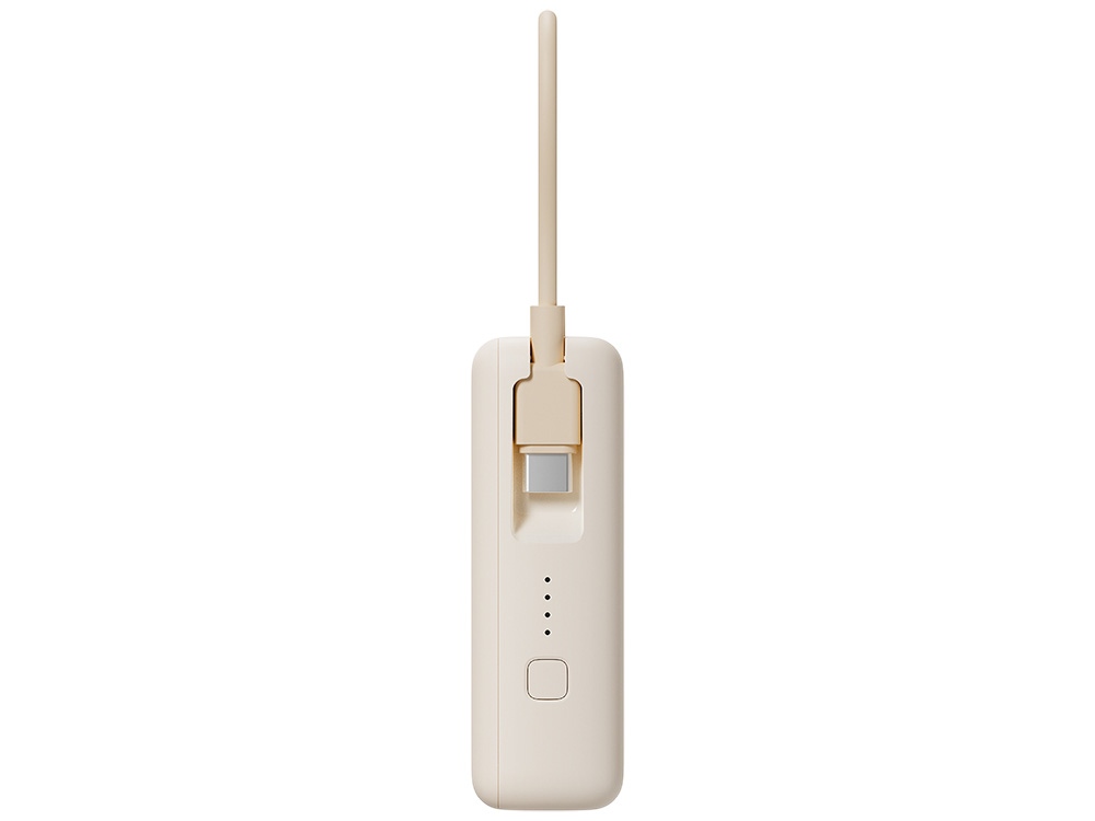 Внешний аккумулятор со встроенным кабелем Xiaomi 33W Power Bank 10000mAh (Integrated Cable) Tan GL