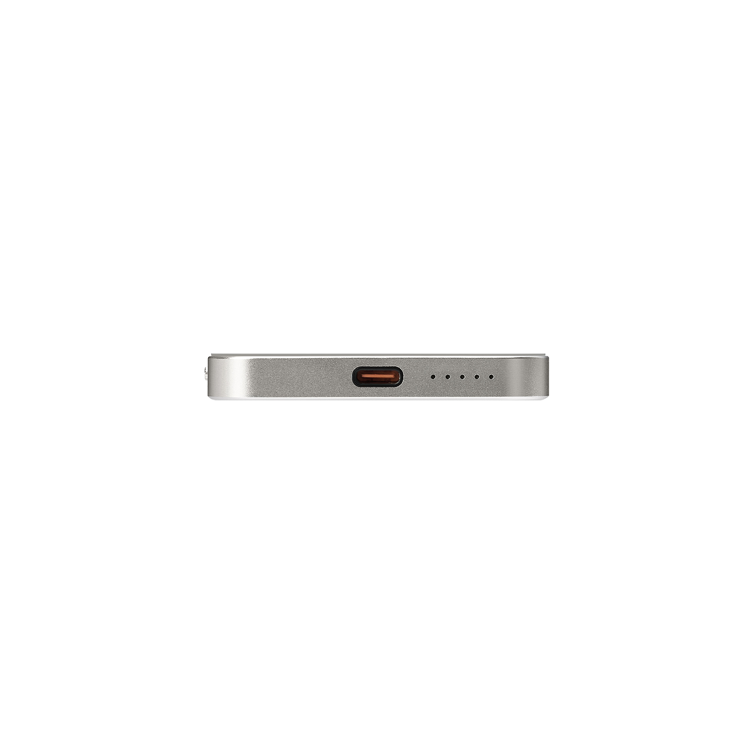 Внешний аккумулятор Artex PD 5000mAh с функцией беспроводной зарядки 15W, титановый