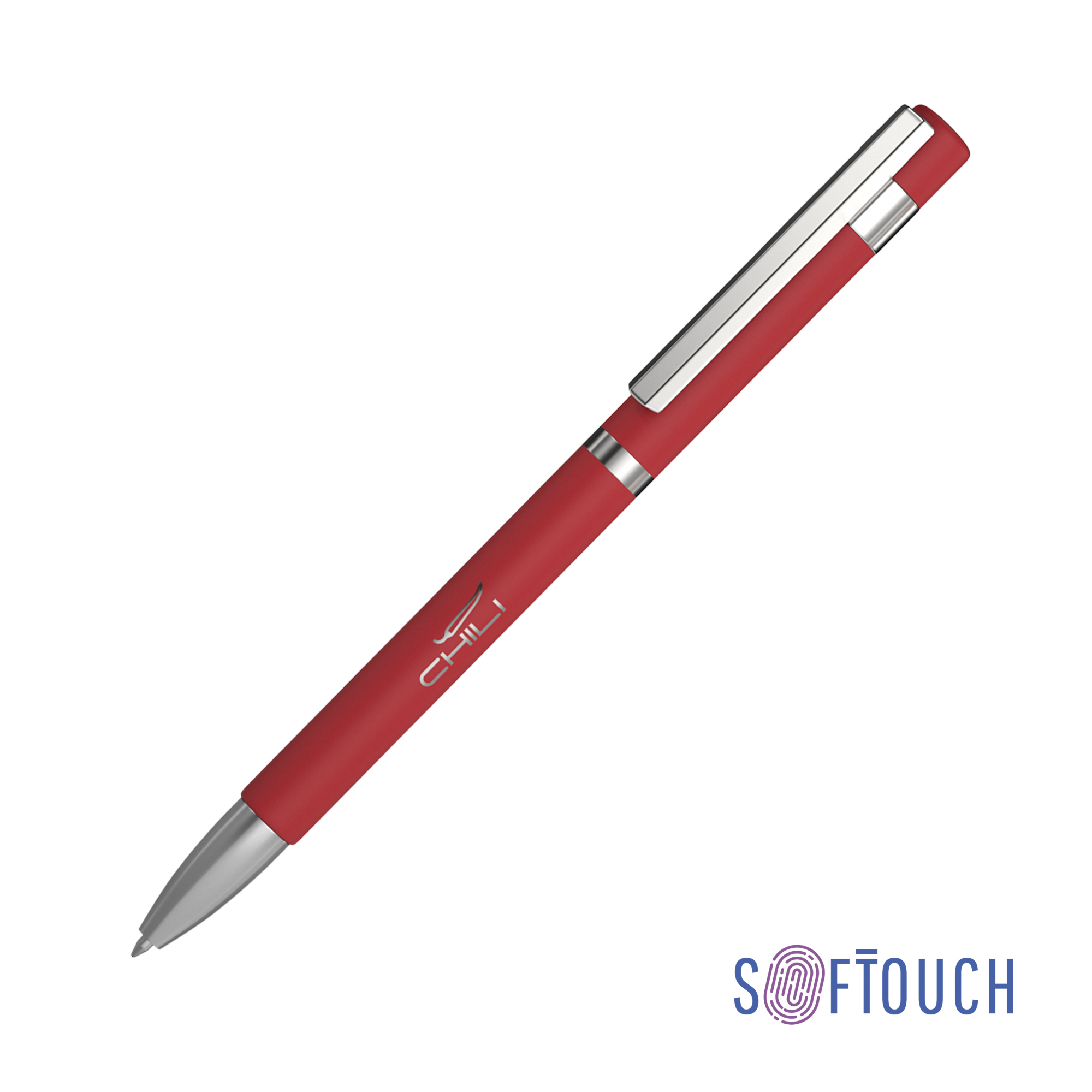 Ручка шариковая "Mars", покрытие soft touch, фиолетовый