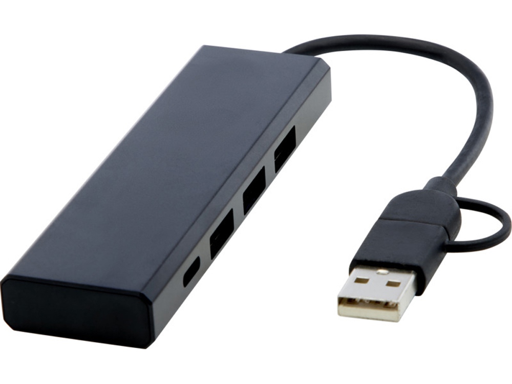 Концентратор USB 2.0 Rise с логотипом Tekiō® | Print Logo