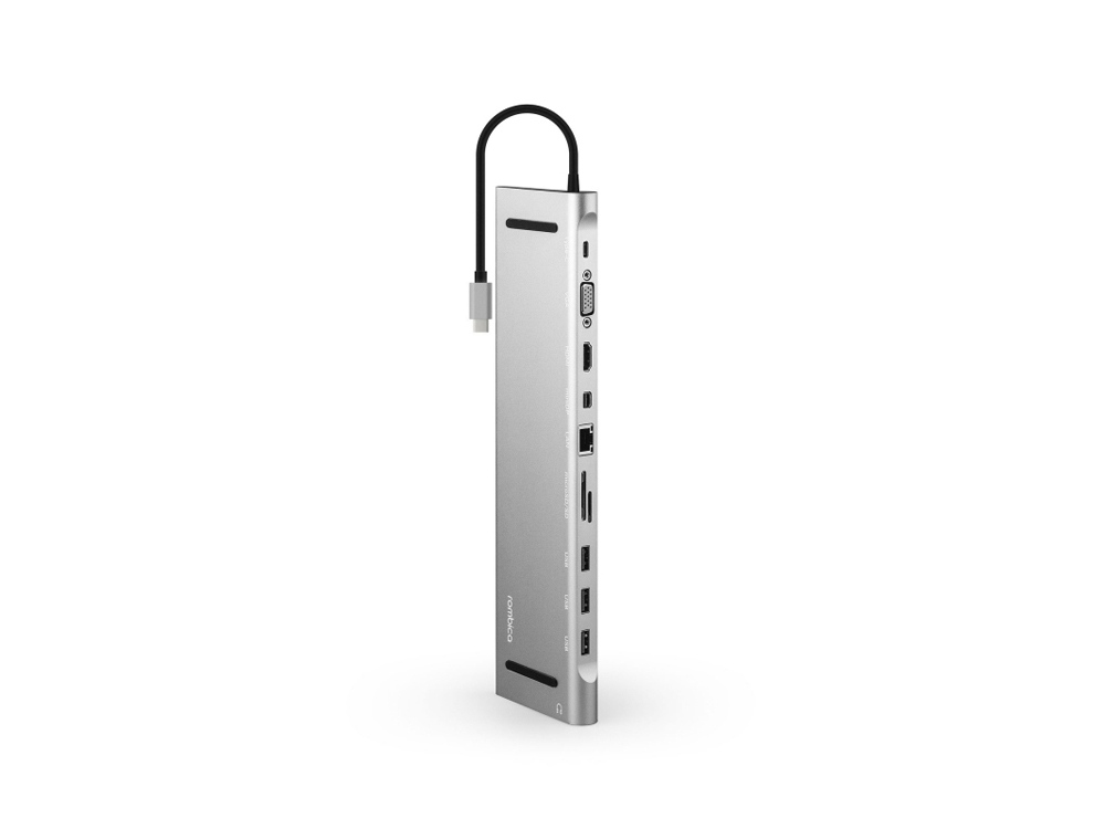 Хаб USB Type-C Station с логотипом Rombica | Print Logo