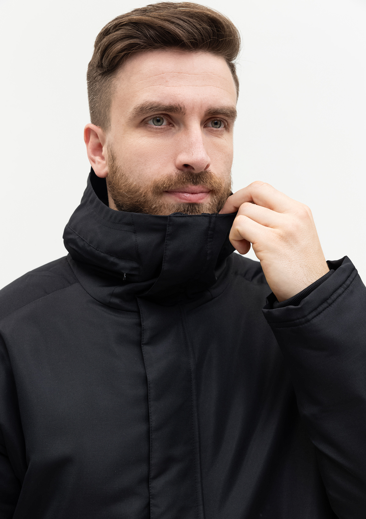 Куртка утепленная мужская STAN, 180,73, Чёрный,  (20)  (52/XL)