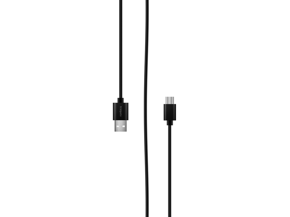 Кабель USB-A - USB-C DIGITAL CR-01, QC/PD, 1 м с логотипом Rombica | Print Logo