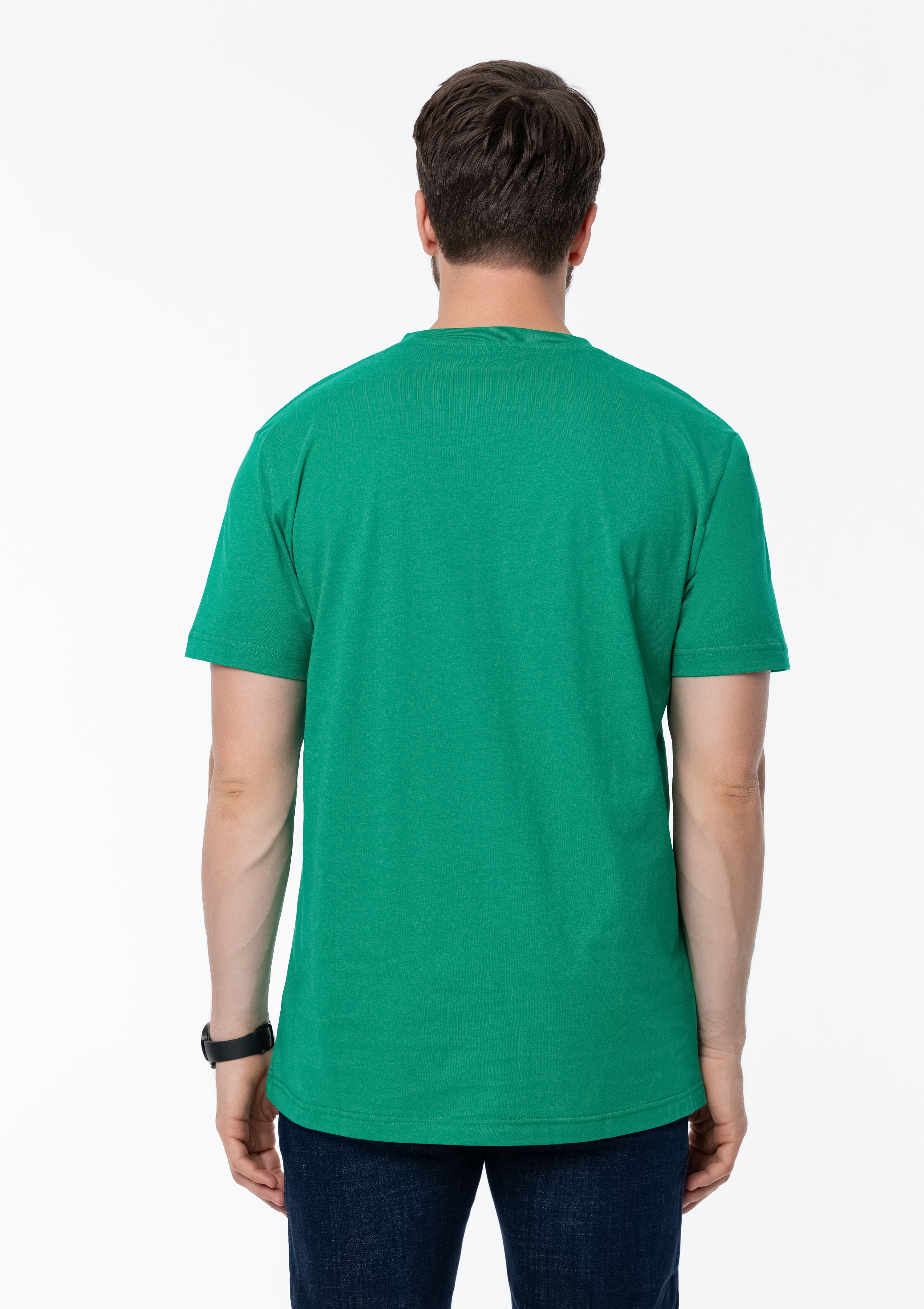 Футболка унисекс STAN, хлопок 150, 51, Зелёный,  (30/1)  (44/XS)