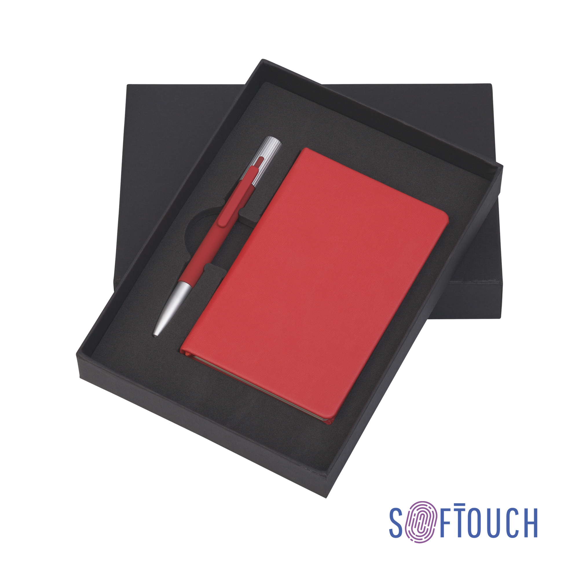 Подарочный набор "Сицилия", покрытие soft touch фото на сайте Print Logo.