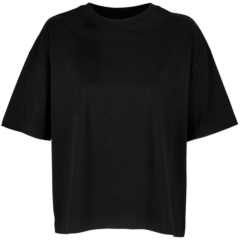 Футболка оверсайз женская Boxy Women с логотипом Sol's | Print Logo