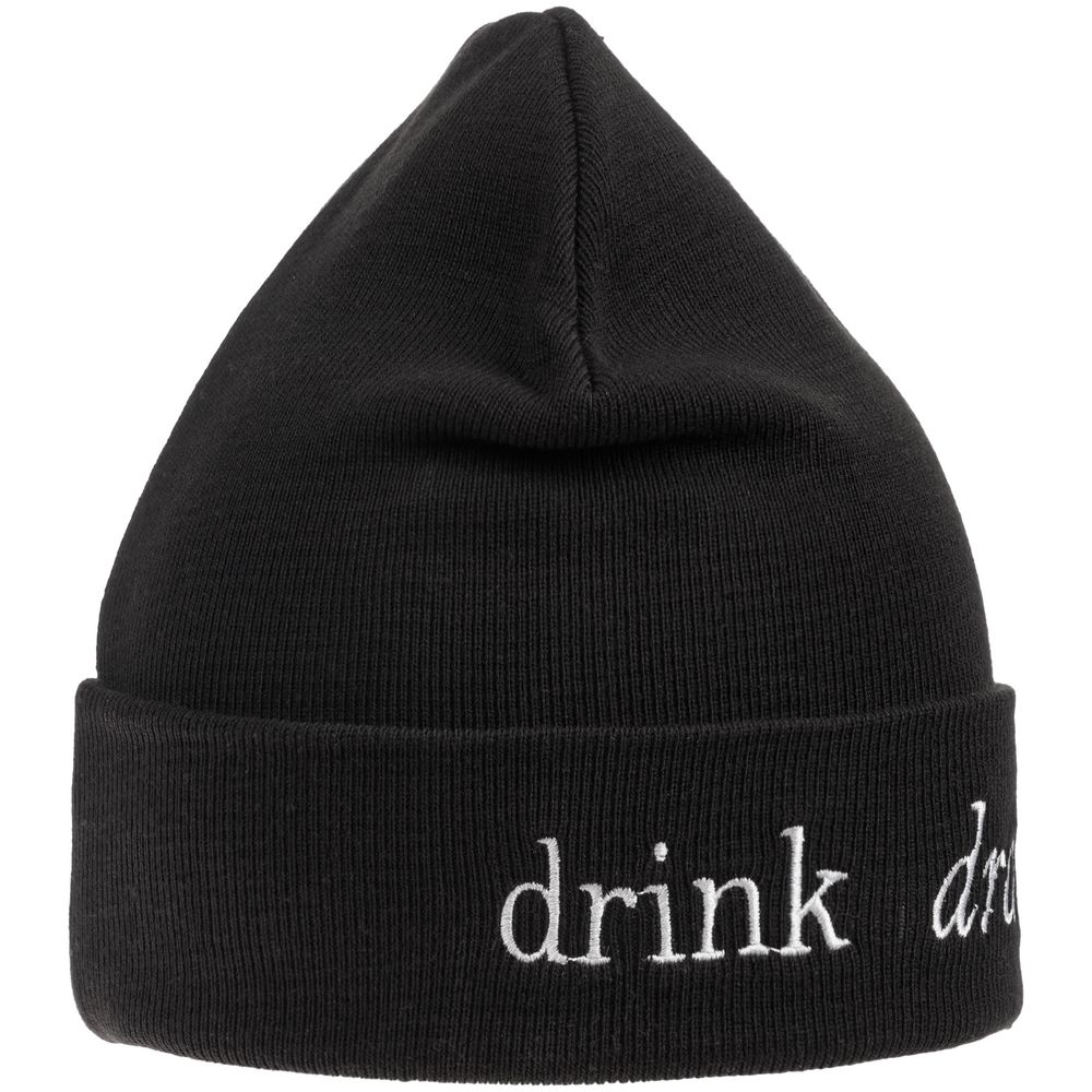 Шапка с вышивкой Drunk — пример нанесения логотипа (Ловец слов) | Print Logo