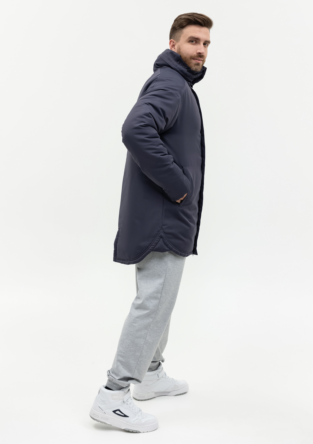 Куртка утепленная мужская STAN, 180,73, Графит,  (101)  (56/XXXL)