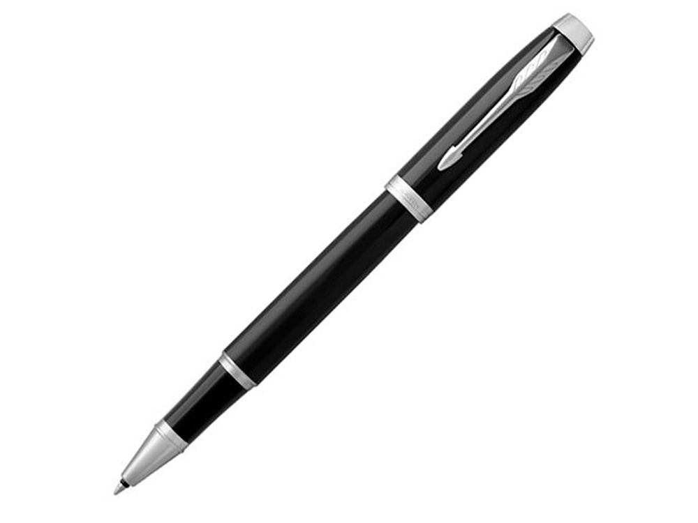 Ручка роллер Parker IM Core Black CT с логотипом Parker | Print Logo