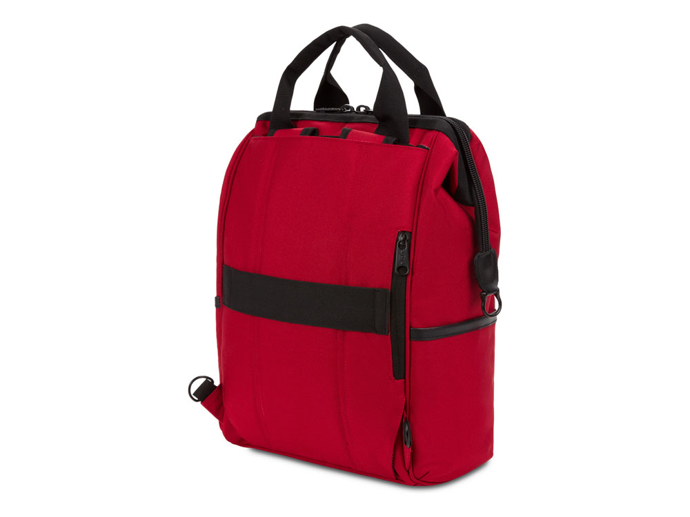 Рюкзак SWISSGEAR 16,5 Doctor Bags, красный/черный, полиэстер 900D/ПВХ, 29 x 17 x 41 см, 20 л
