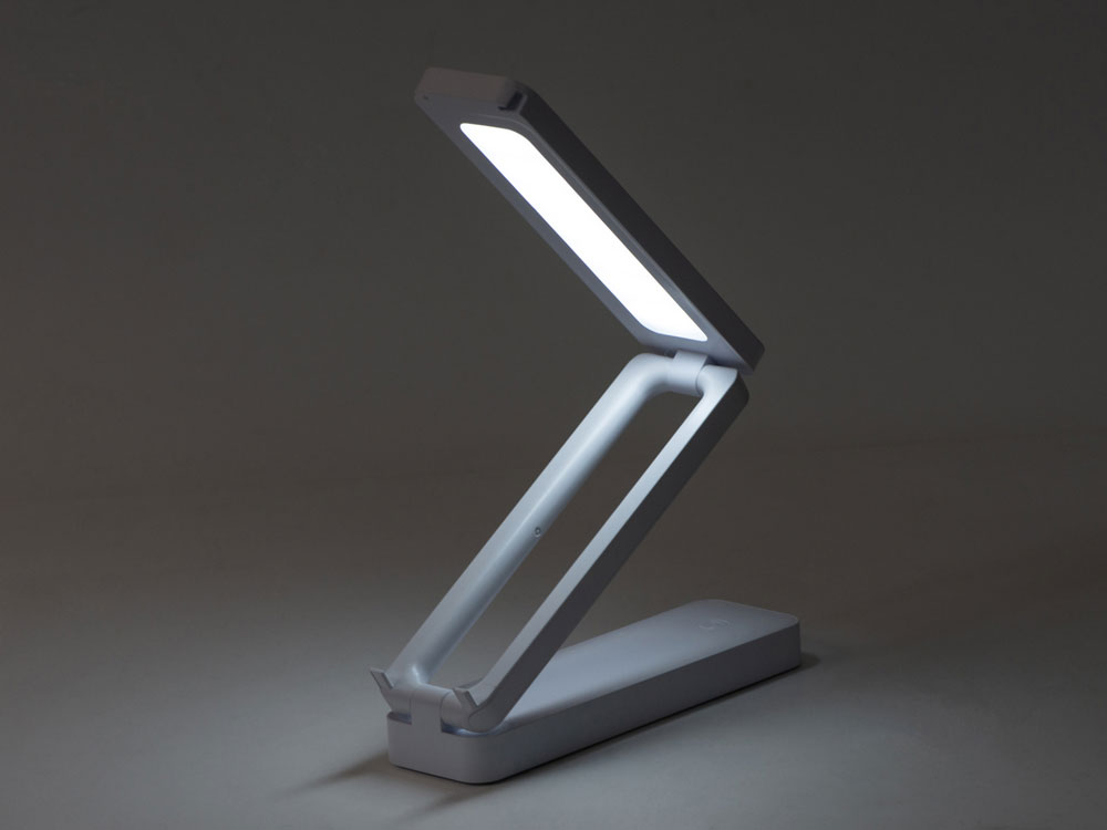 Складывающаяся настольная LED лампа Stack N, 3 Вт, белый (Р)
