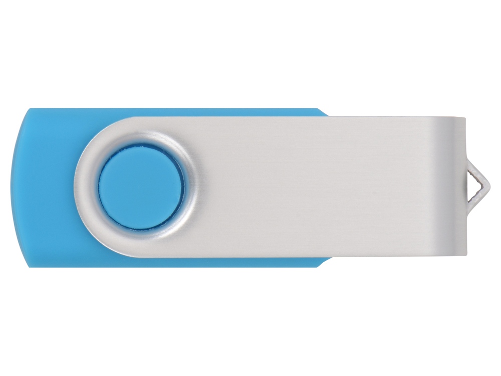 Флеш-карта USB 2.0 16 ГБ Квебек, голубой