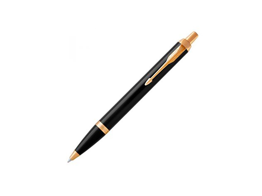 Ручка шариковая Parker IM Core Black GT с логотипом Parker | Print Logo