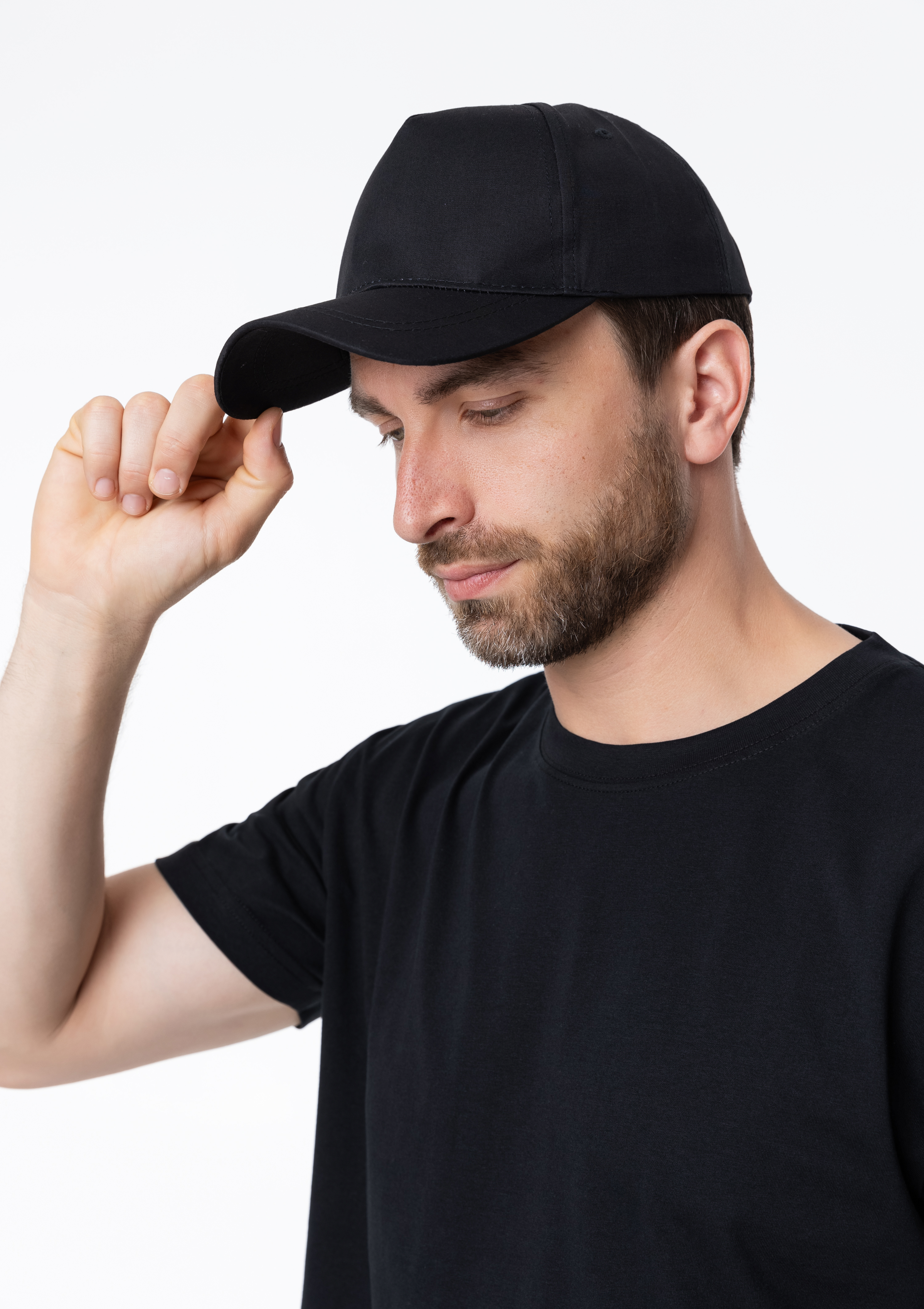 Футболка унисекс STAN, хлопок 150, 51, Чёрный,  (20)  (52/XL)