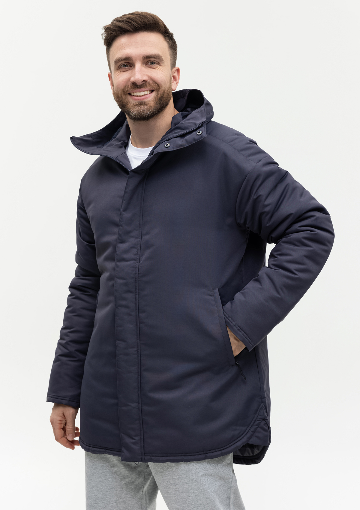 Куртка утепленная мужская STAN, 180,73, Графит,  (101)  (56/XXXL)